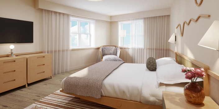 Traditional One Queen Guestroom