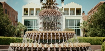 Pineapple Fountain in Charleston