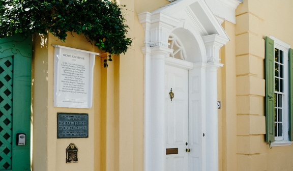 Doorway leading to Ryder Hotel