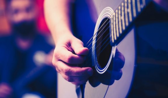 Man playing guitar