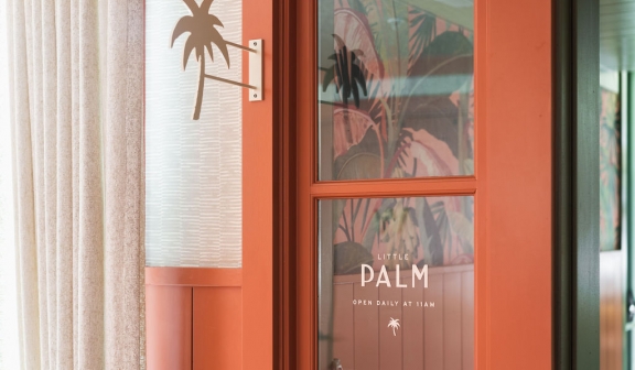 Little Palm Bar doorway