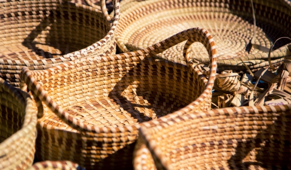 woven baskets