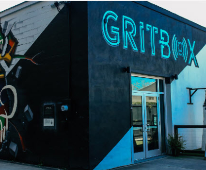 Front of the Grit Box gym
