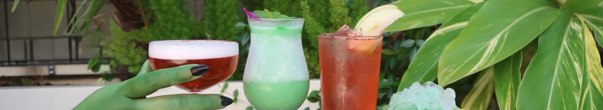 green witch hand holding Good Witch Vibes Only Cocktails