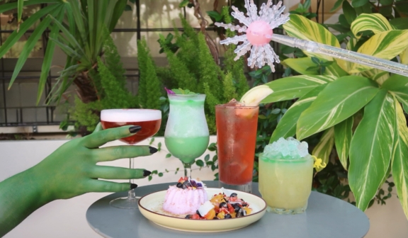 green witch hand holding Good Witch Vibes Only Cocktails